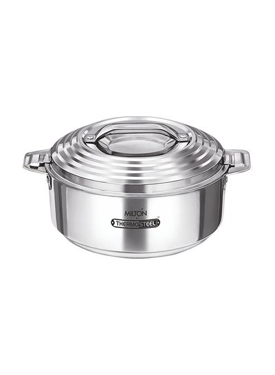 اشتري Galaxia Stainless Steel Casserole فضي 4.6لتر في الامارات