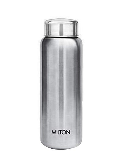 Buy Aqua Water Bottle Silver 0.75Liters in UAE