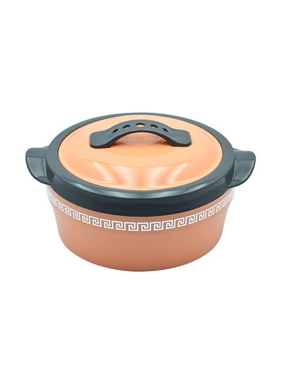 Buy Florence Casserole With Lid Peach 2500ml in UAE