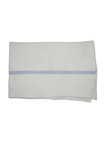 Buy Non Woven Floorcloth White/Blue 50centimeter in UAE