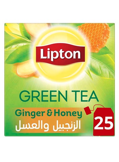 Buy Ginger And Honey Green Tea 25 Teabags 1.5grams in UAE