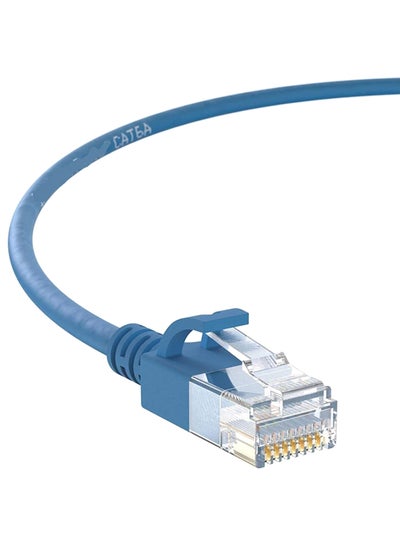 اشتري كابل إيثرنت من نوع "Cat6A" أزرق في الامارات