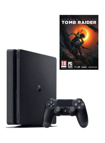 Buy PlayStation 4 Slim 500GB Console + Shadow Of The Tomb Raider in Saudi Arabia