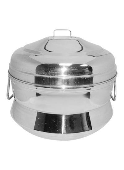 Buy Stainless Steel Cooking Pot Silver in UAE