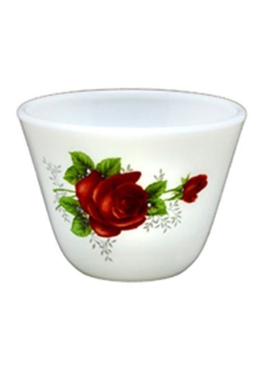 Buy Al Saif 12 Pieces Round Cawa Cup White Large in Saudi Arabia