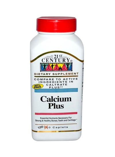 Buy Calcium Plus - 120 Caplets in UAE