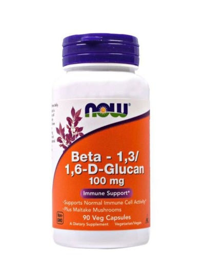 Buy Beta-1, 3/1, 6-D-Glucan 100 mg - 90 Capsules in UAE