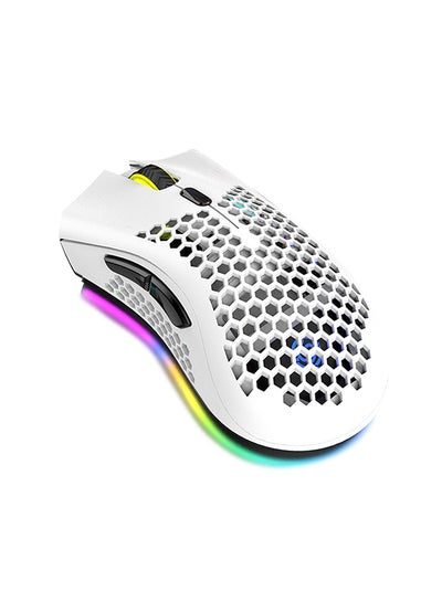 اشتري Wireless RGB Gaming Mice White في السعودية