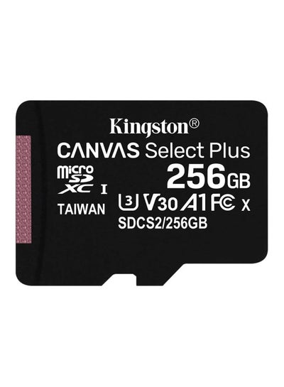 Buy Canvas Select Plus MicroSD UHS-1 Memory Card 256 GB in Egypt