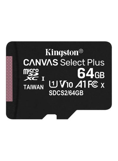 Buy Canvas Select Plus MicroSD UHS-1 Memory Card 64 GB in Egypt