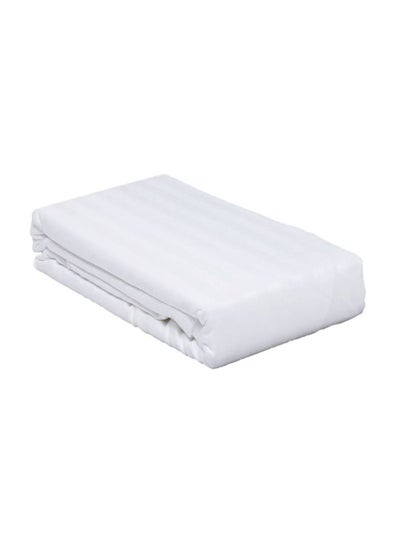 Buy Hamilton Flat Sheet cotton White Twin in UAE
