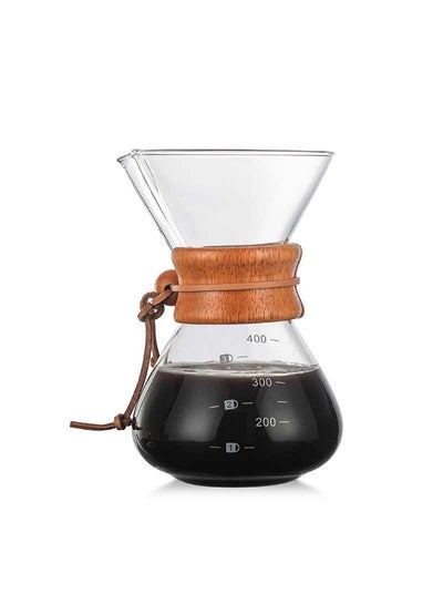 Buy Pour Over Coffee Maker Clear in Saudi Arabia