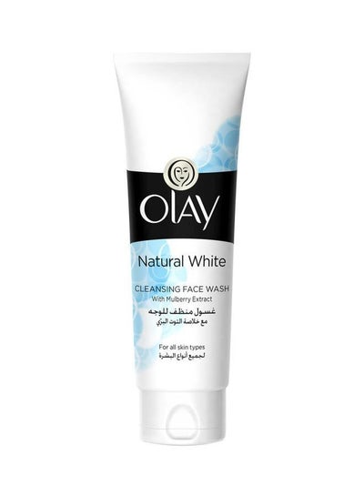 Buy Natural Cleansing Face Wash White 100ml in UAE