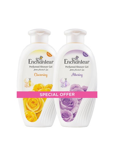 Buy Pack of 2 Charming And Alluring Shower Gel in UAE