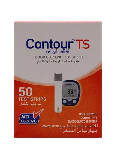 Buy Contour Ts Blood Glucose Test Strips 50'S in Saudi Arabia