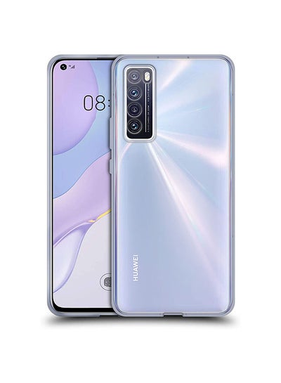 Buy Flexible Invisible Series TPU Transparent Ultra-Thin Slim Protection Case For Huawei Nova 7 5G Clear in Saudi Arabia