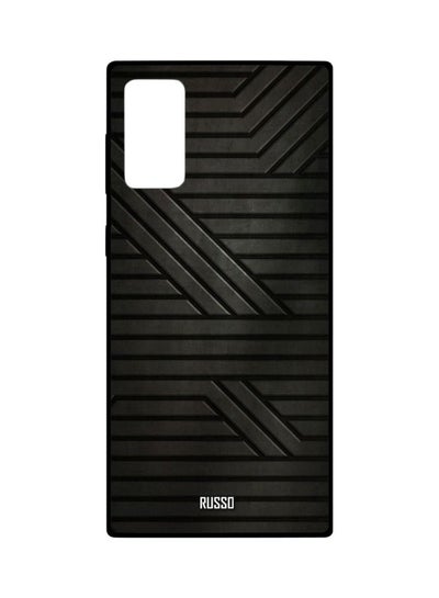 Buy Printed Snap Case Cover For Samsung Galaxy Note20 Black in Egypt