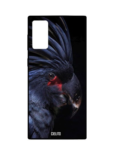 Buy Bird Printed Protective Case Cover For Samsung Galaxy Note20 Black/Grey/Red in Egypt