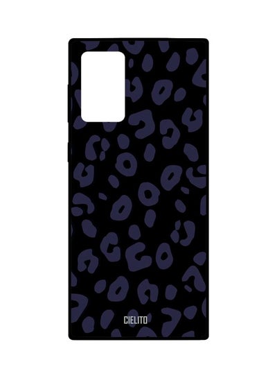 Buy Printed Case Cover For Samsung Galaxy Note20 Ultra Black/Purple in Egypt