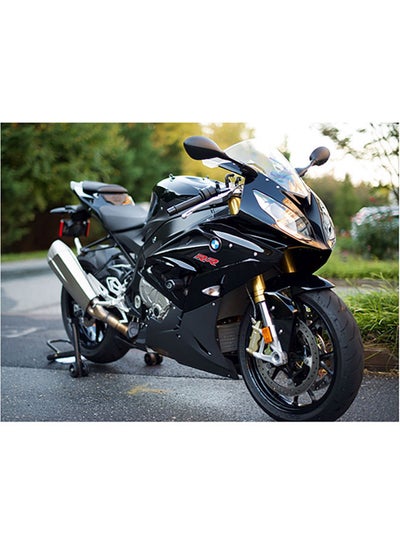 Buy BMW S1000Rr Themed Self Adhesive Wall Sticker Multicolour 140x105cm in Egypt