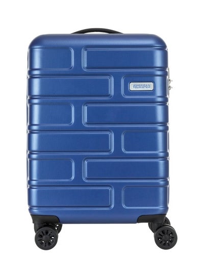 اشتري Bricklane 4-Wheels Hardside Medium Check-In Luggage Trolley Blue في الامارات