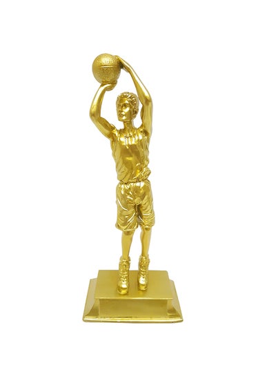 Buy Basketball Trophy 27x27x11cm in UAE