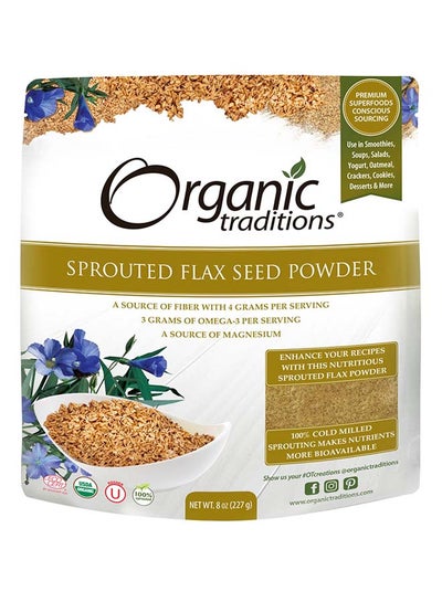 Buy Sprouted Flax Golden 227grams in UAE