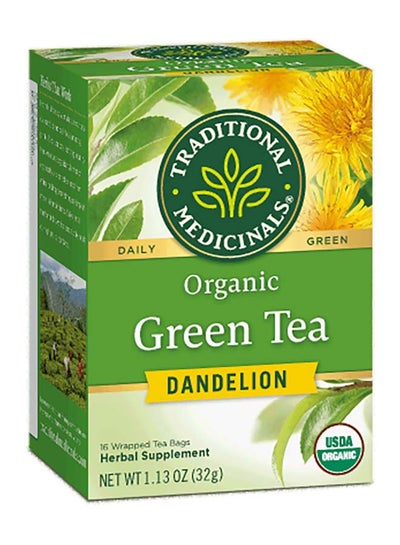 Buy Dandelion Organic Green Tea - 16 Bags in UAE