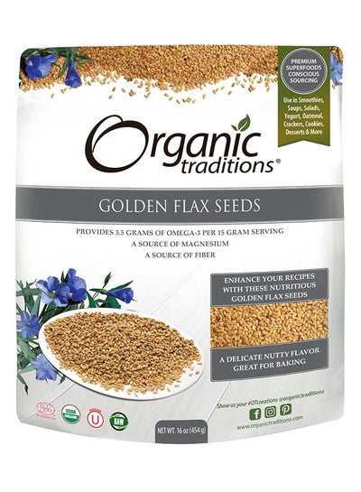 Buy Golden Flax Seeds 454grams in UAE