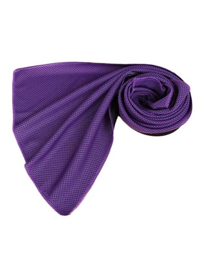 Buy Ice Cold Chilly Pad Cooling Towel Purple 81 x 33cm in Saudi Arabia