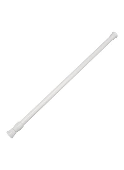 Buy Extendable Telescopic Spring Curtain Rod White 40-70centimeter in UAE