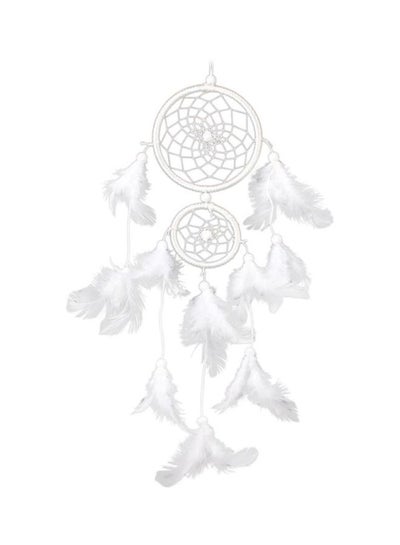 Buy Handmade Lace Dream Catcher White in Saudi Arabia