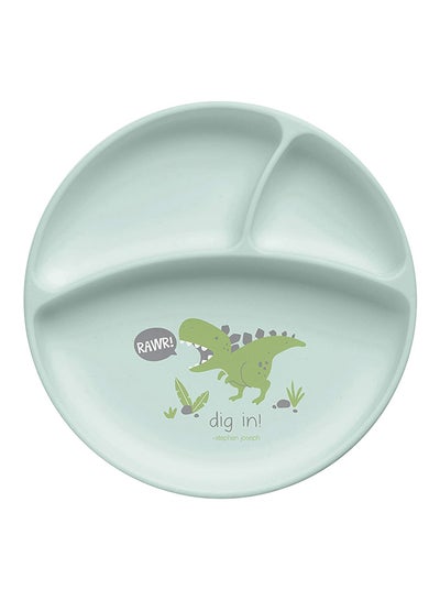 Buy Silicone Baby Plate Dino in Egypt