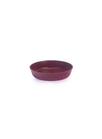 Buy Round Oven Tray Burgundy 26cm in Egypt