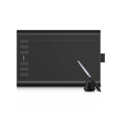 Buy H1060P Graphic Drawing Tablet Black in Saudi Arabia