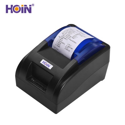 Buy HD Portable Wireless Bluetooth USB Ethernet Interface Thermal Receipt Printer With Auto Cutter 5.8cm Black in Saudi Arabia