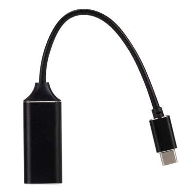 اشتري كابل محول فيديو عالي الوضوح بمنفذ USB Type-C أسود في السعودية