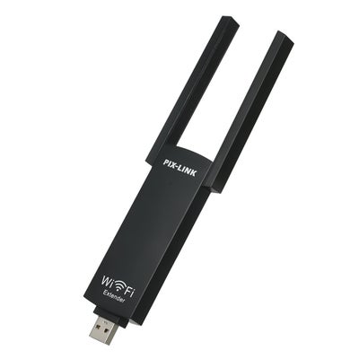 Buy USB Extender Wireless WiFi Signal Booster Amplifier AP Reapter Black in Saudi Arabia