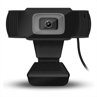 Buy A870 480P Fixed Focus USB Webcam Black in UAE