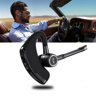 Buy V8S Bluetooth In-Ear Wireless Driving Sports Earphone Black in UAE