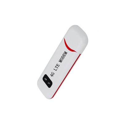 Buy Unlocked QR91F 4G LTE USB WiFi Modem Router White/Red in Saudi Arabia