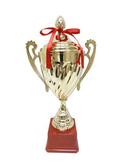 Buy Electroplating Trophy Gold 37cm in UAE