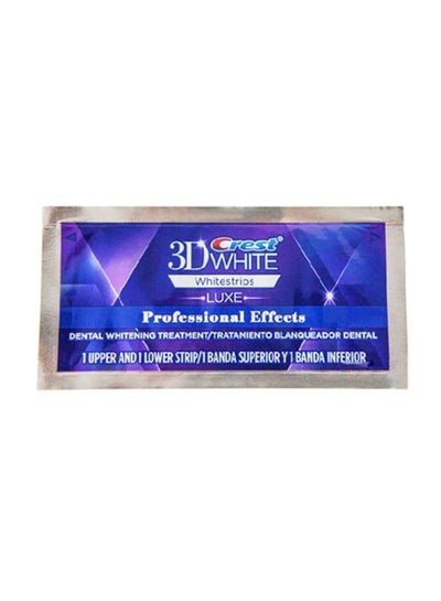 Buy 3-Piece 3D White Professional Effects Whitestrips Set 15grams in Saudi Arabia