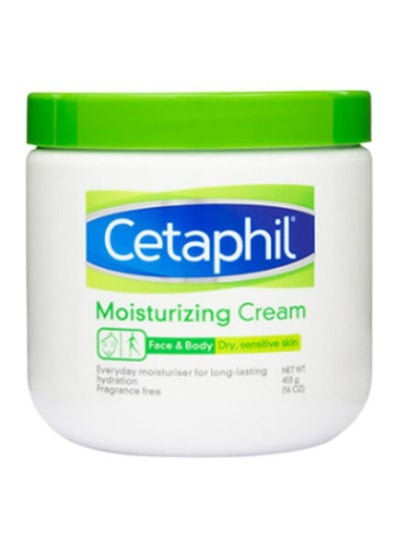 Buy Moisturizing Cream for Dry/Sensitive Skin, Fragrance Free 16 oz White 453grams in UAE