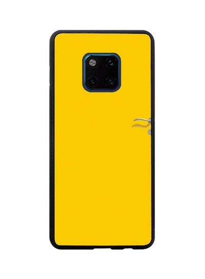Buy Protective Case Cover For Huawei Mate 20 Pro Yellow in Saudi Arabia