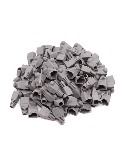 100-Piece Plastic Ethernet Cable Connector Plug Cover Grey price in ...