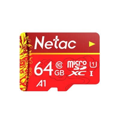 Buy Micro SD XC1 TF A1 Memory Card Red in UAE