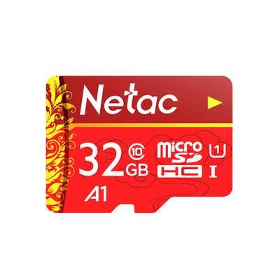 Buy Micro SD XC1 TF A1 Memory Card Red in Saudi Arabia