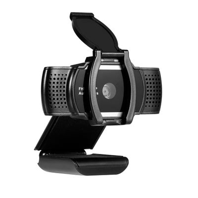 Buy 1080P High-Definition USB Webcam Black in Saudi Arabia