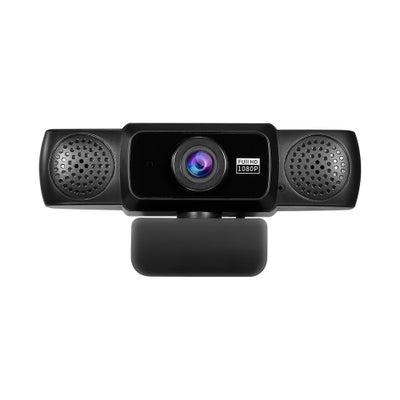 Buy 1080P 2MP High-Definition Webcam Black in UAE